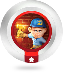 Round Power Disc | Fix-It Felix's Repair Power - Disney Infinity 1.0