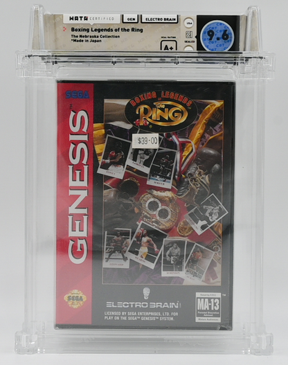 Boxing Legends of the Ring SEGA GENESIS 9.6 A+ - NEBRASKA COLLECTION