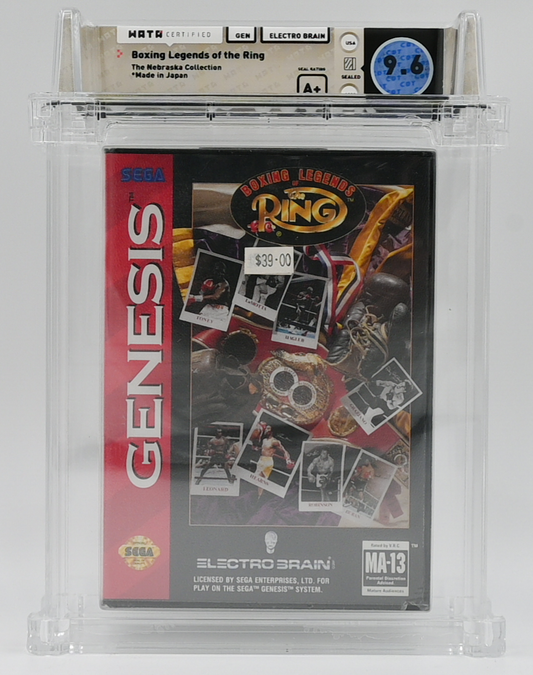 Boxing Legends of the Ring SEGA GENESIS 9.6 A+ - NEBRASKA COLLECTION