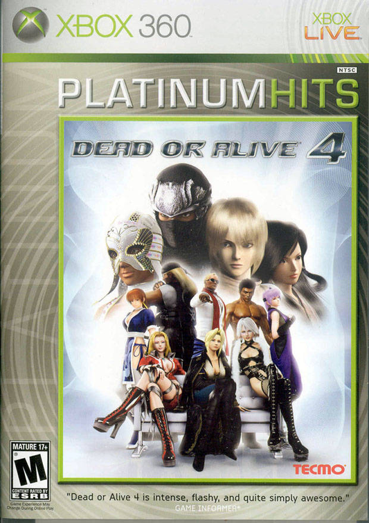 Dead or Alive 4 - Platinum Hits - Xbox 360