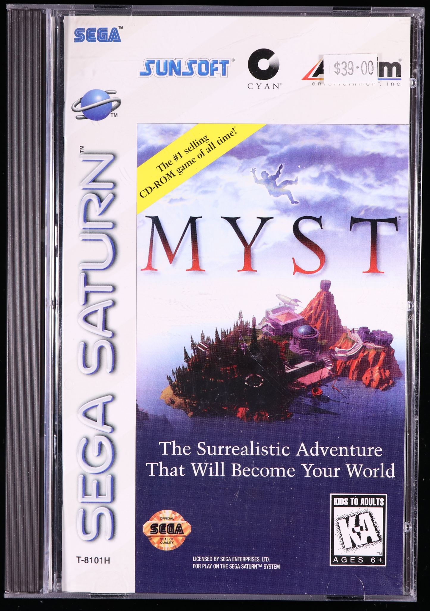 Myst SEGA SATURN 9.0 A+ - NEBRASKA COLLECTION