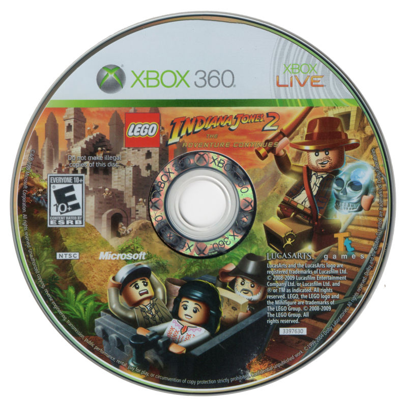 LEGO Indiana Jones 2 The Adventure Continues Xbox 360
