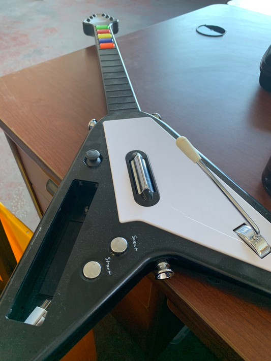 Guitar Wireless Block Head Max-V Controller - Wii