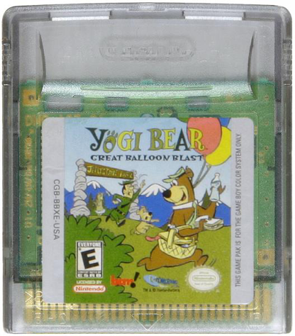 Yogi Bear Great Balloon Blast - GBC