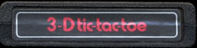 3D Tic-Tac-Toe (Text Label) - Atari 2600