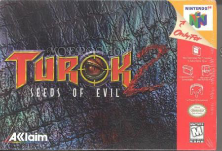 Turok 2 Seeds of Evil (Gray Cartridge) - N64
