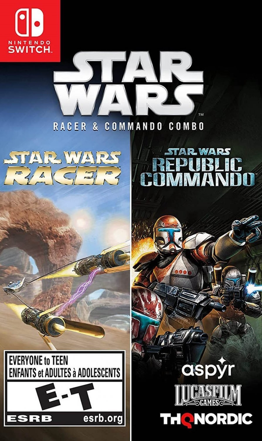 Star Wars Racer and Commando Combo - Switch