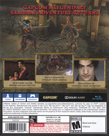 Onimusha: Warlords - PS4
