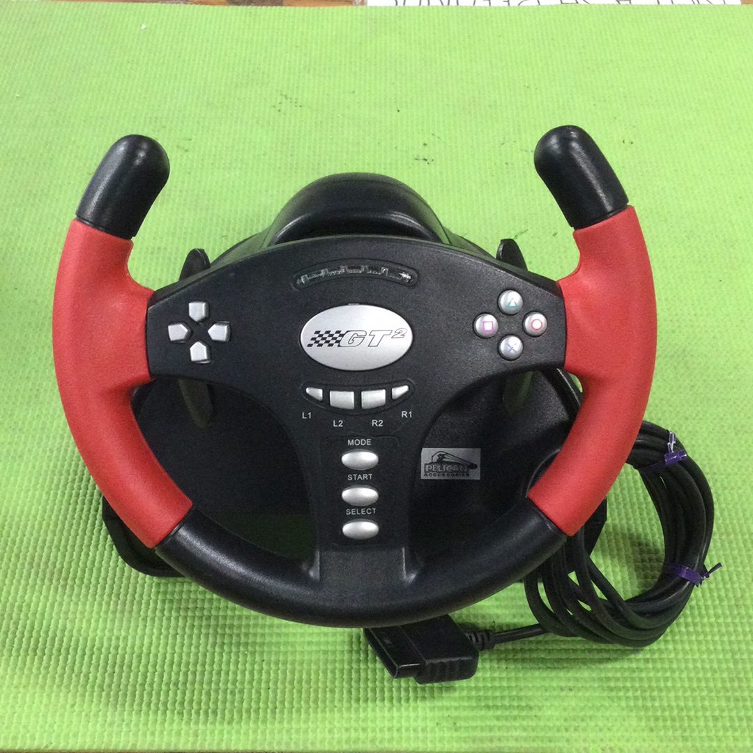 Pelican GT2 Racing Wheel - PS2