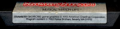 Strawberry Shortcake: Musical Match-Ups - Atari 2600