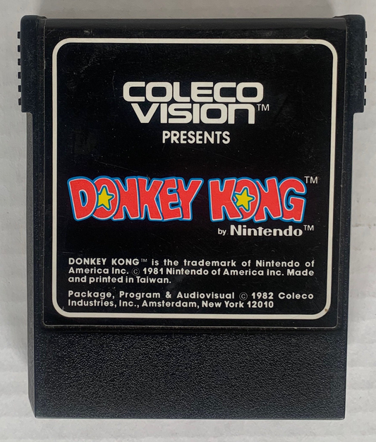 Donkey Kong (Black Cartridge) - Colecovision