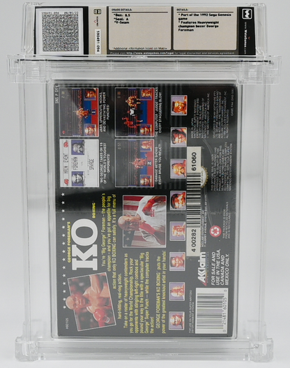 George Forman KO Boxing SNES 8.5 A - NEBRASKA COLLECTION