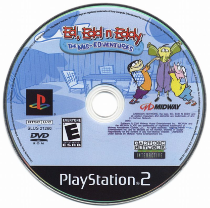 Ed Edd N Eddy Mis Edventures - PS2