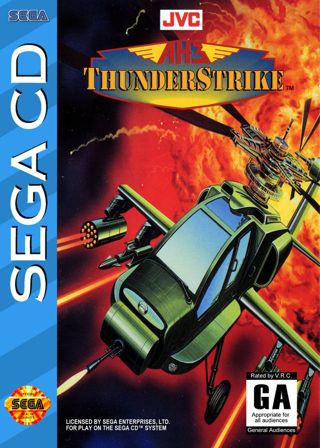 AH-3 Thunderstrike - Sega CD