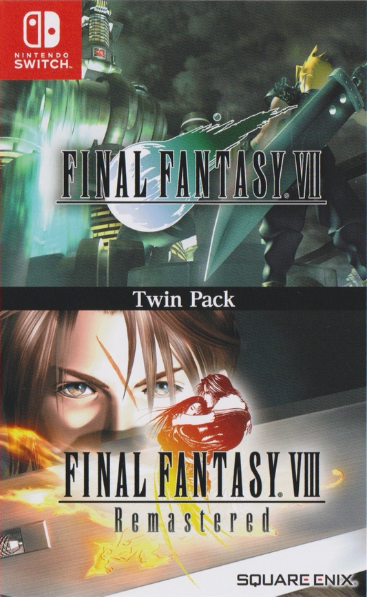 Final Fantasy 7 + Final Fantasy 8 Twin Pack - Switch