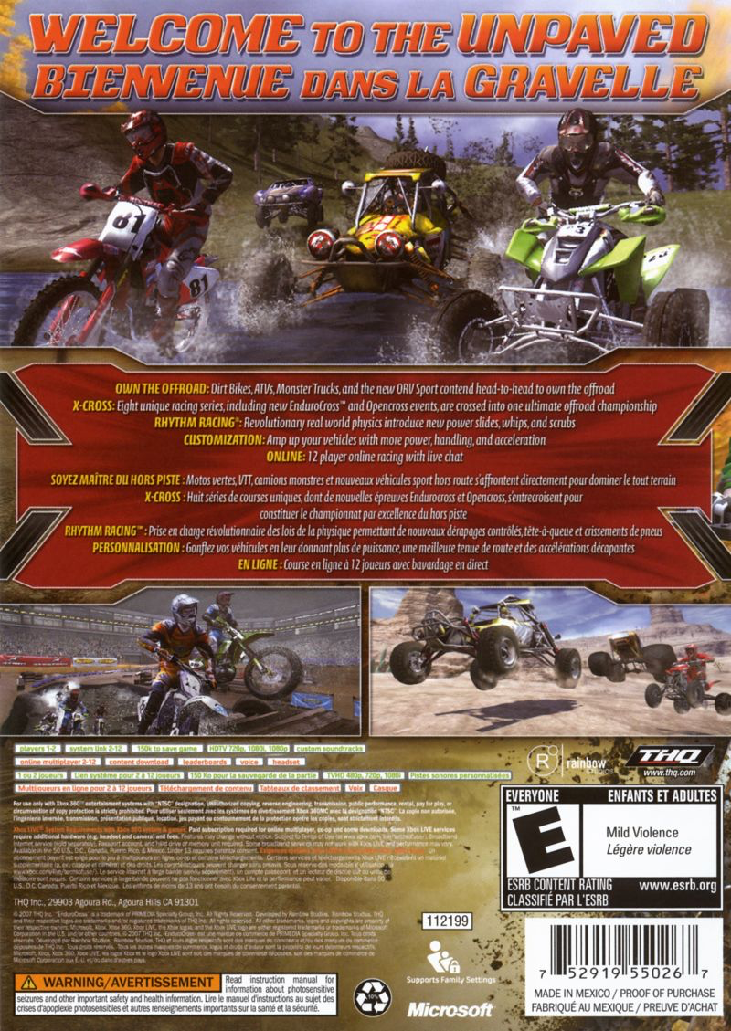 MX vs. ATV: Untamed - Xbox 360