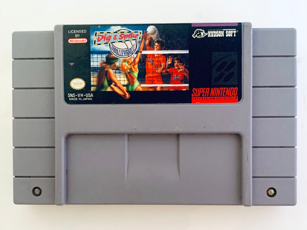 Dig & Spike Volleyball - SNES