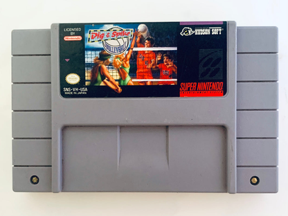 Dig & Spike Volleyball - SNES