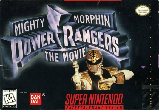 Mighty Morphin Power Rangers: The Movie - SNES