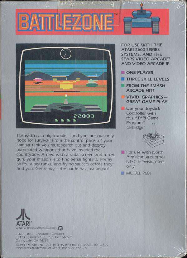 Battlezone - Atari 2600