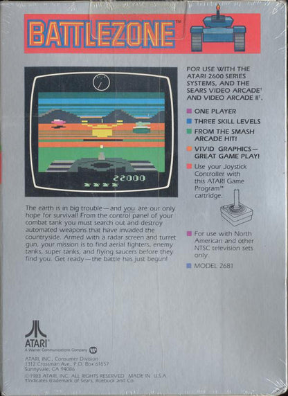 Battlezone - Atari 2600