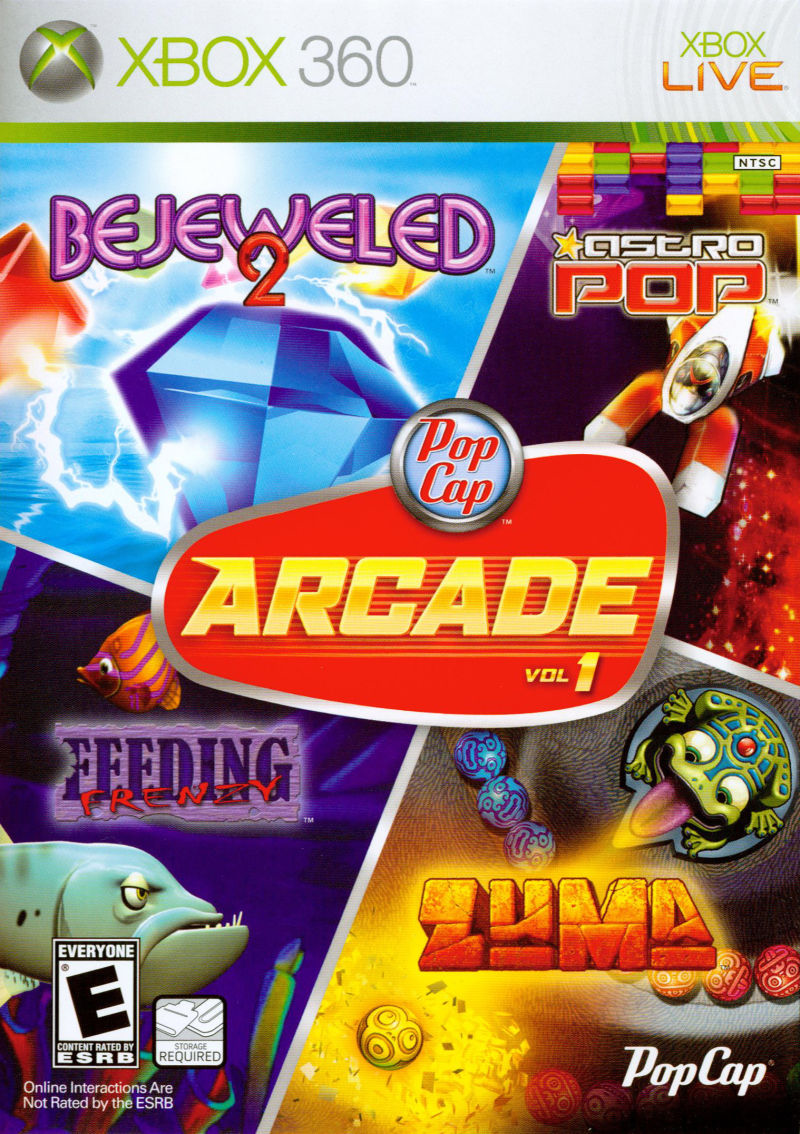 Pop Cap Arcade Volume 1 - Xbox 360