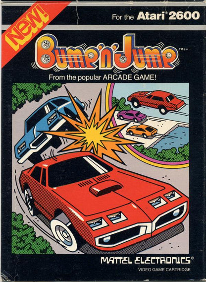 Bump 'N' Jump (White Label) - Atari 2600