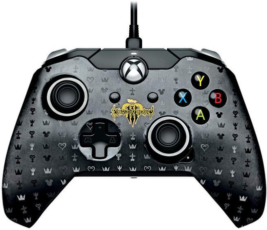 PDP Kingdom Hearts Black Wired Controller Aqualime (copy) - Xbox One