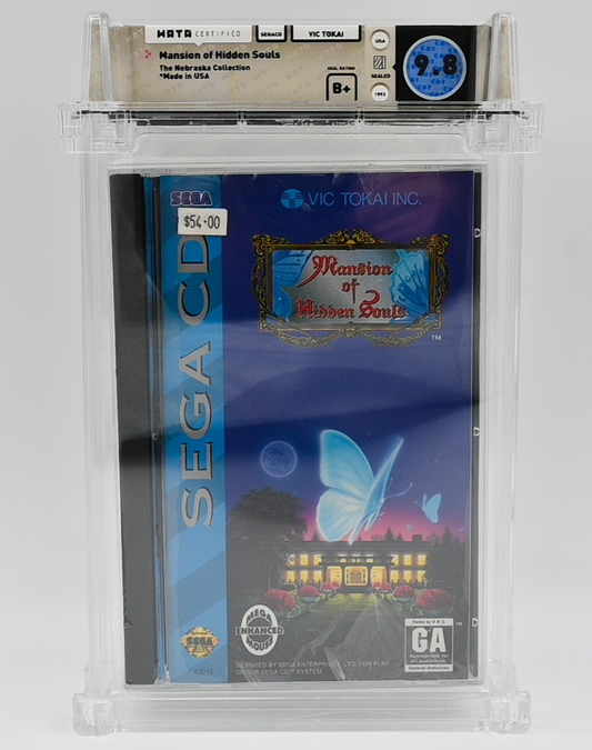 Mansion of Hidden Souls SEGA CD 9.8 B+ - NEBRASKA COLLECTION