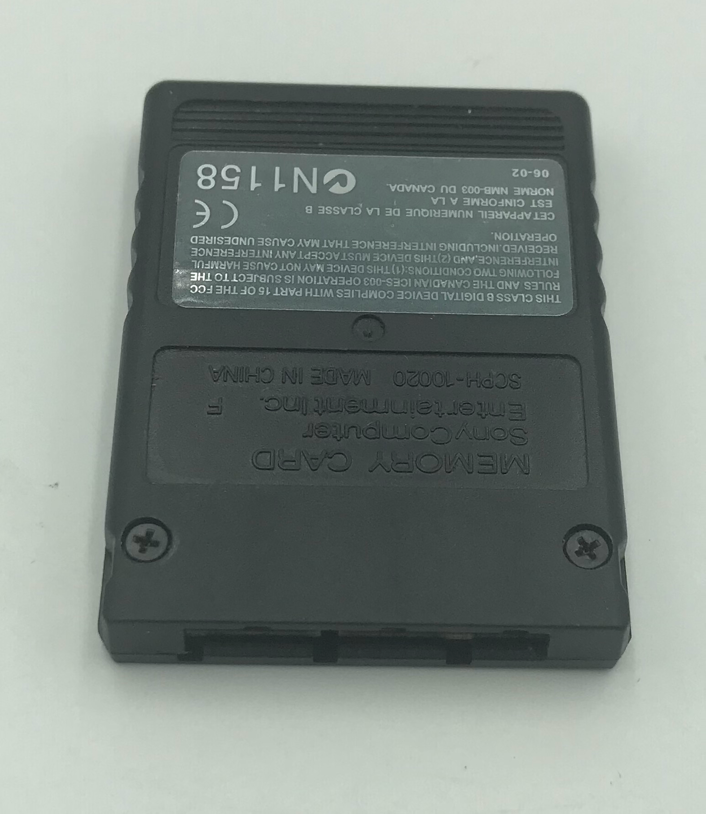 Memory Card PS2 64 MB Official Black - PS2