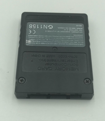 Memory Card PS2 64 MB Official Black - PS2