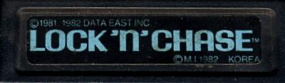 Lock 'N Chase (Black Label) - Atari 2600