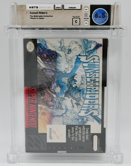 Sunset Riders SNES 6.5 C - NEBRASKA COLLECTION
