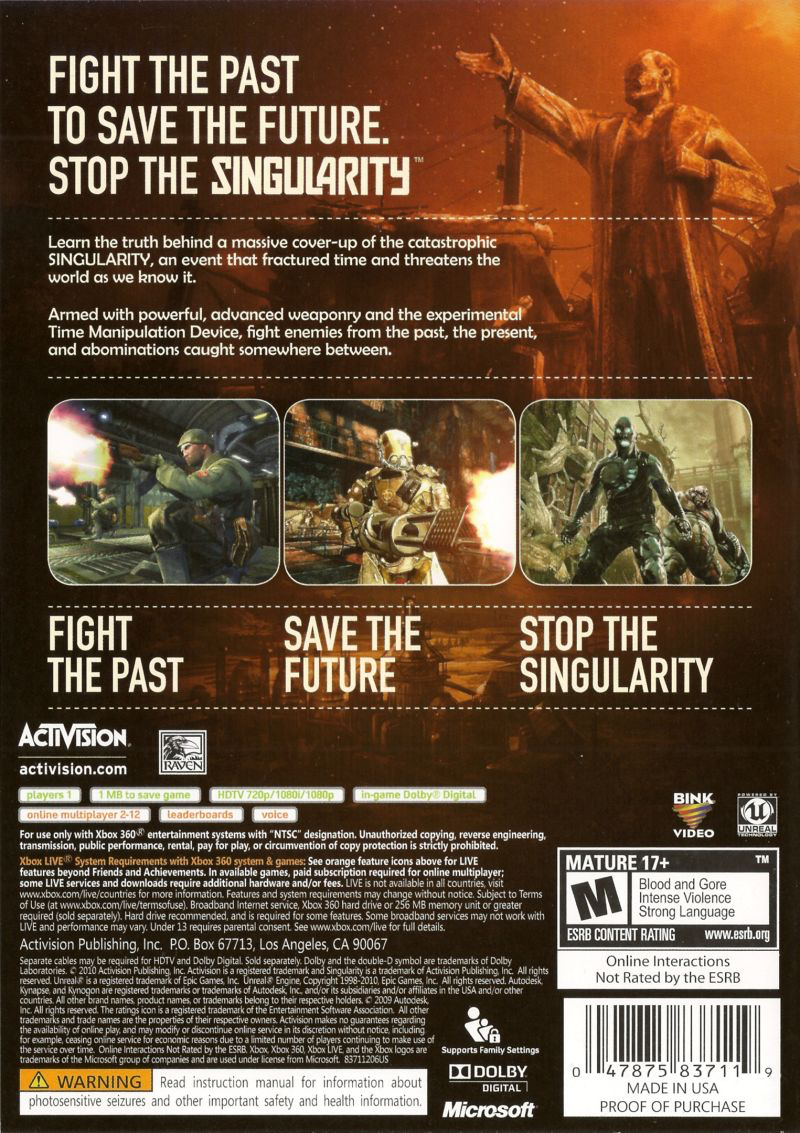 Singularity - Xbox 360