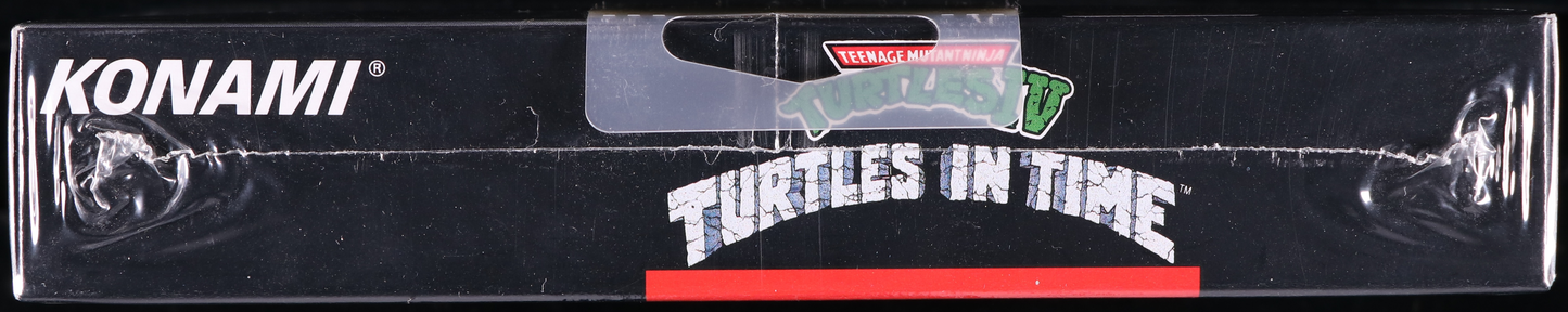 Teenage Mutant Ninja Turtles IV: Turtles in Time SNES 9.8 A+ - NEBRASKA COLLECTION