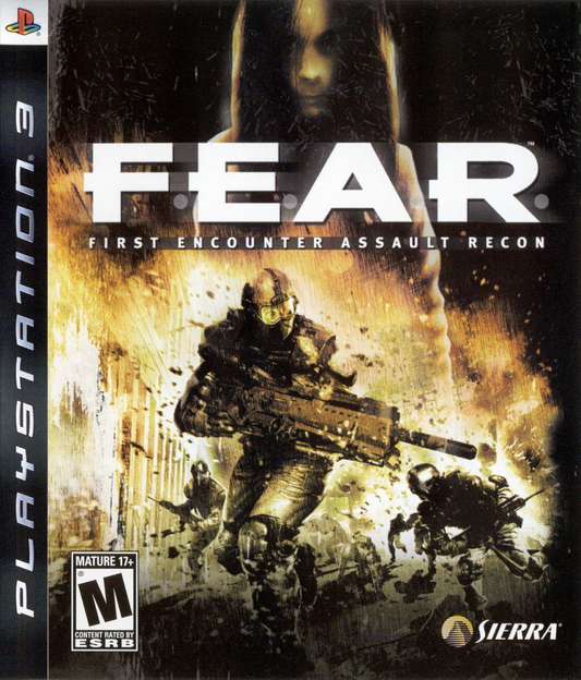 FEAR: First Encounter Assault Recon - PS3