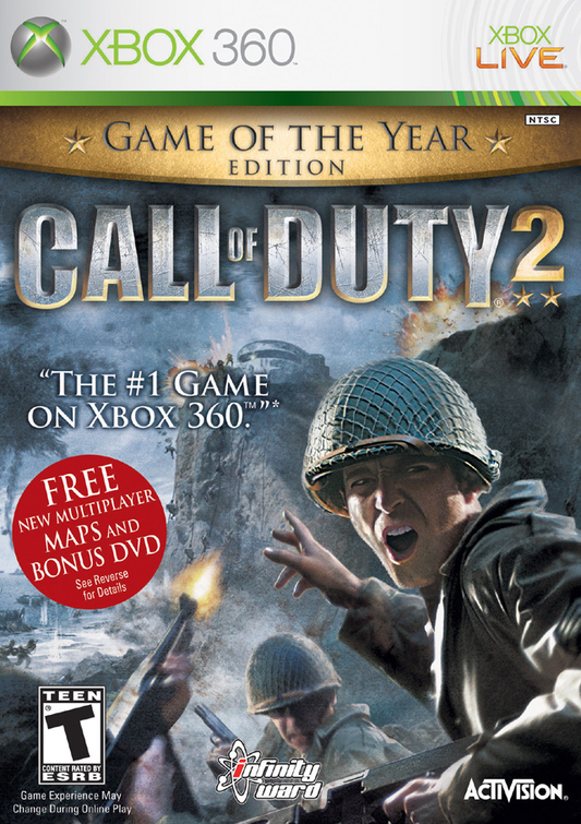 Call of Duty 2 - Game of the Year Edition - Xbox 360