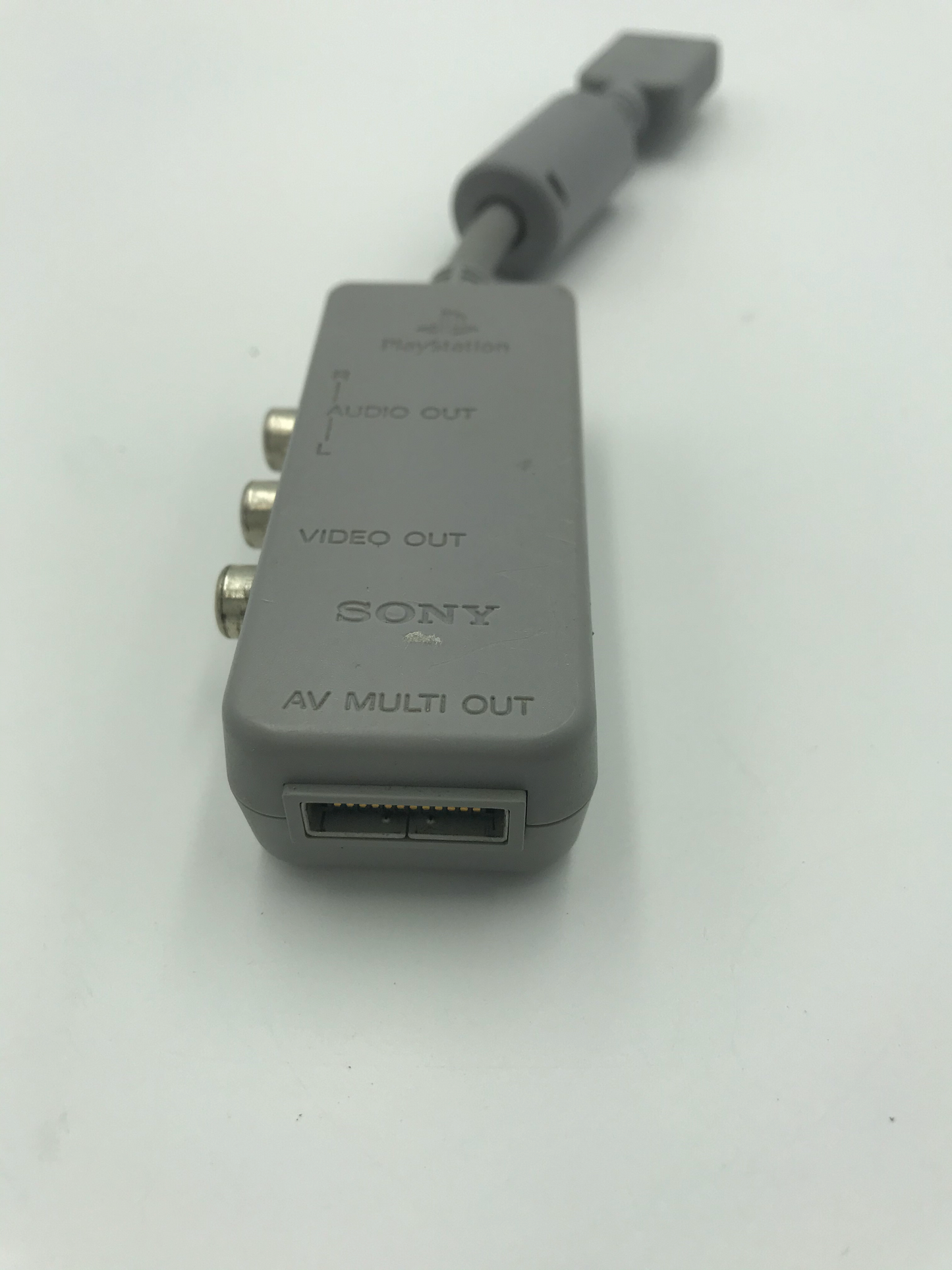 AV Adapter Sony PS1 Multi AV Out Grey - PS2