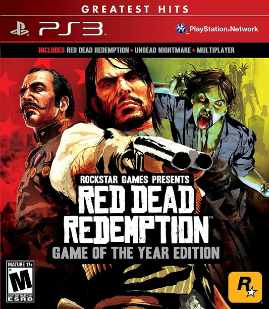 Red Dead Redemption: Game of the Year Edition - Greatest Hits - PS3