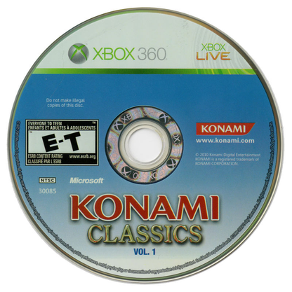 Konami Classics: Volume 1 - Xbox 360