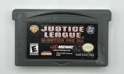 Justice League Injustice for All - GBA