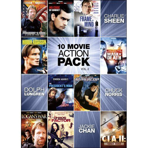 10 Movie Action Pack, Vol. 2 - DVD