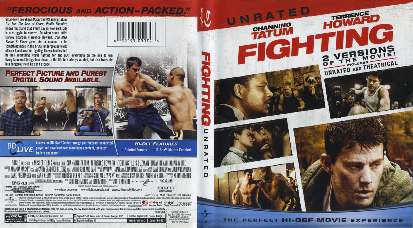 Fighting - Blu-ray Action/Adventure 2009 VAR