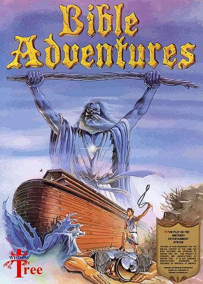 Bible Adventures (Blue Cartridge) - NES