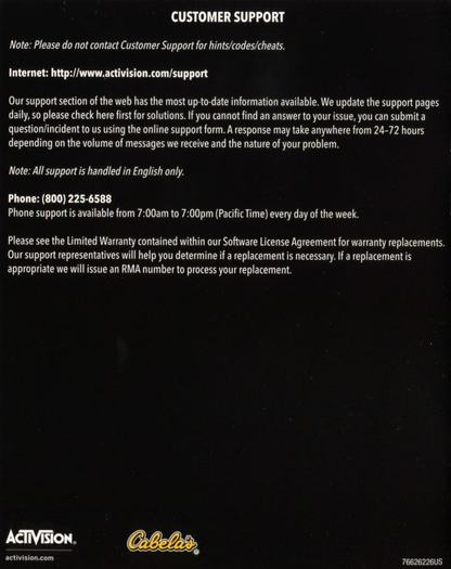 Cabela's Survival: Shadows Of Katmai - PS3