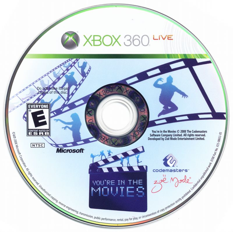 You're In The Movies - Xbox 360