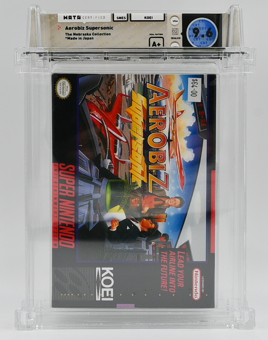 Aerobiz Supersonic SNES 9.6 A+ - NEBRASKA COLLECTION