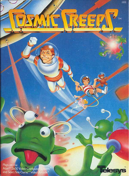 Cosmic Creeps (Telesys Label) - Atari 2600