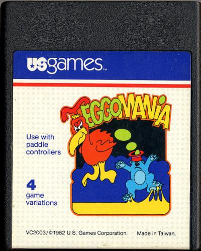 Eggomania (Standard Cartridge) - Atari 2600