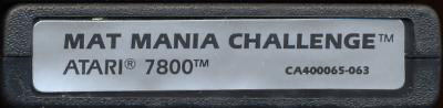 Mat Mania Challenge - Atari 7800
